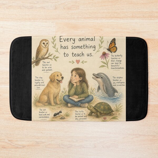Item preview, Every animal has something to teach us. designed and sold by CinemaChronik.