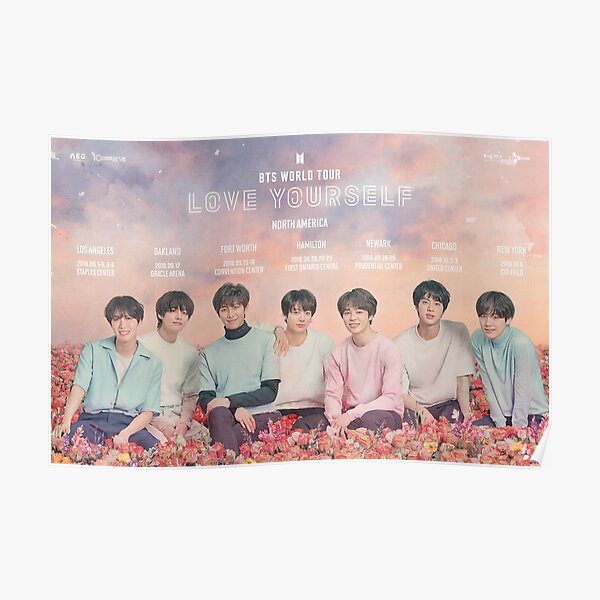 BTS Love Yourself Poster