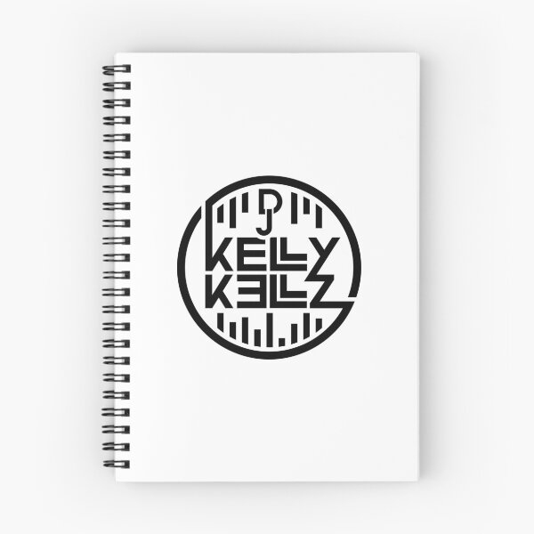 Item preview, DJ Kelly Kellz Round Logo Design (Black) designed and sold by kdtcreative.