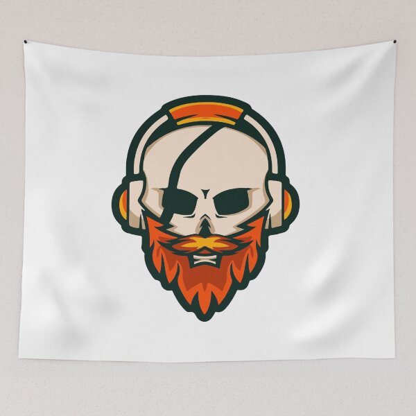 Item preview, Robber Face Skull Logo | Dark Skull Mask Gaming Esports Emblem designed and sold by LeoArt007.