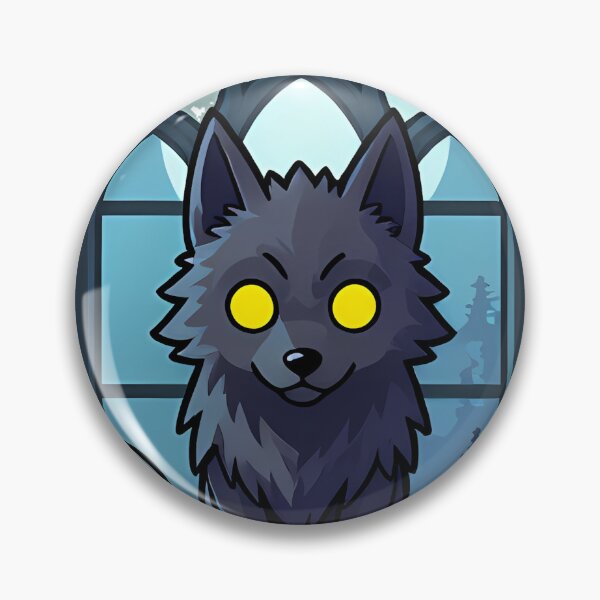 Item preview, Shadow Wolf with Gothic Arch Window designed and sold by IllumeInk.