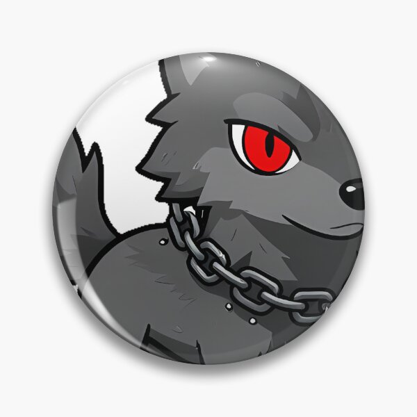 Item preview, Gothic Wolf with Chain Shackle designed and sold by IllumeInk.