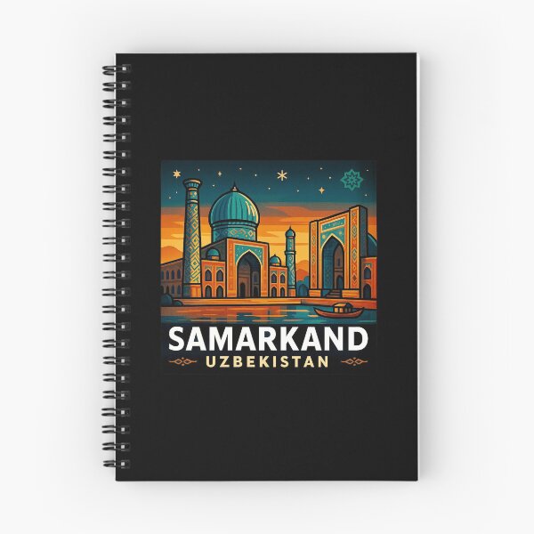 Item preview, Samarkand, Uzbekistan at Sunset designed and sold by Myra365Art.
