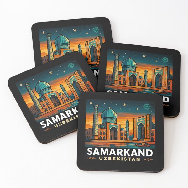 Item preview, Samarkand, Uzbekistan at Sunset designed and sold by Myra365Art.