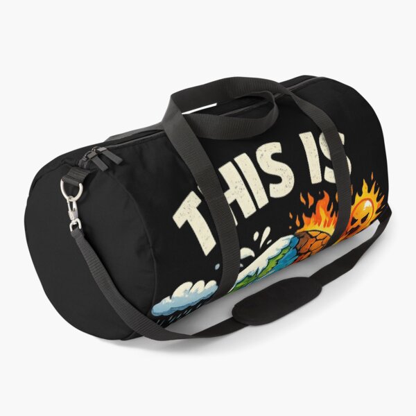 Item preview, This Is Not Fine – Melting Earth Climate Change Environmental Awareness designed and sold by SidTastic .