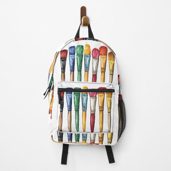 Item preview, Colorful Paint Brushes Rainbow Artist Studio Painter Craft Fine Art Graphic designed and sold by DesignArtist.ia.