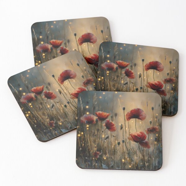 Item preview, Bright poppy meadow designed and sold by monchie.