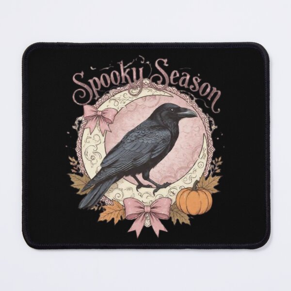 Item preview, Gothic Raven Halloween T-Shirt | Spooky Season | Coquette Pink Fall Graphic Tee 2026 designed and sold by SKSSTYLe.