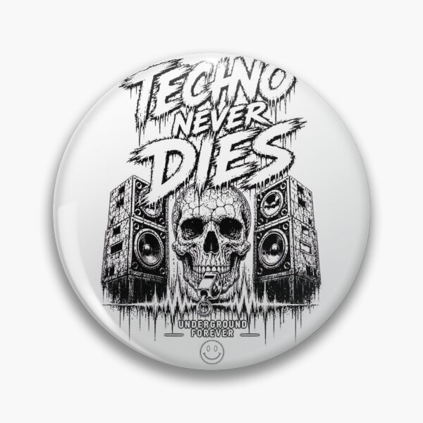Item preview, Techno never dies designed and sold by DAX4ART.