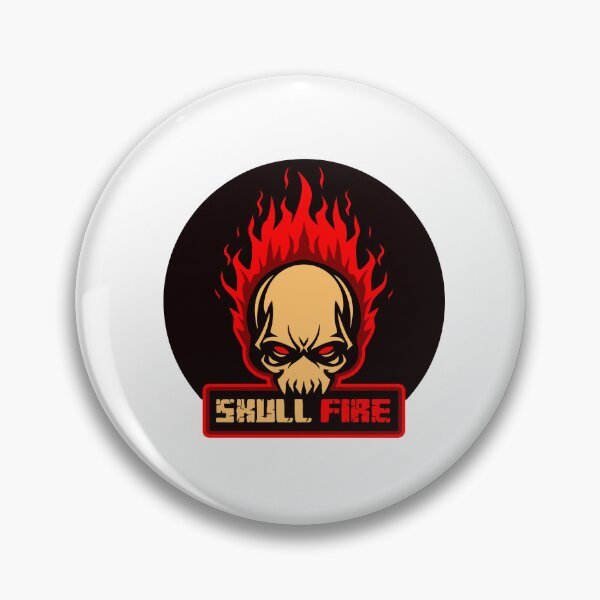 Item preview, Skull Fire Logo | Flaming Skull Gaming Esports Mascot Emblem designed and sold by LeoArt007.
