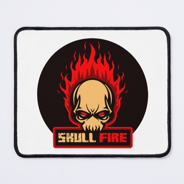 Item preview, Skull Fire Logo | Flaming Skull Gaming Esports Mascot Emblem designed and sold by LeoArt007.
