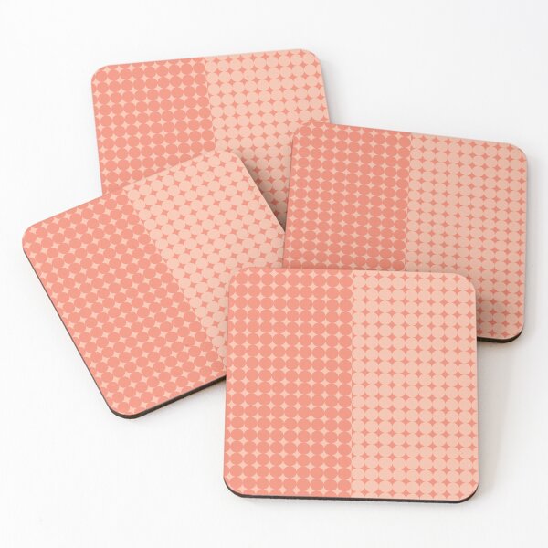 Item preview, Peach orange circle pattern designed and sold by Karf  ..