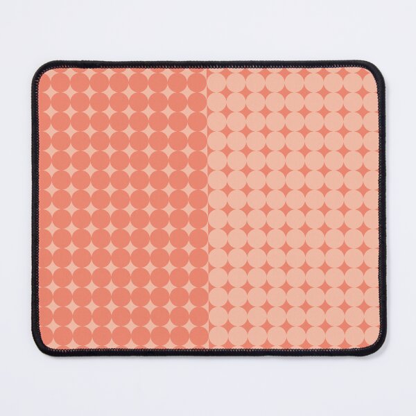 Item preview, Peach orange circle pattern designed and sold by Karf  ..