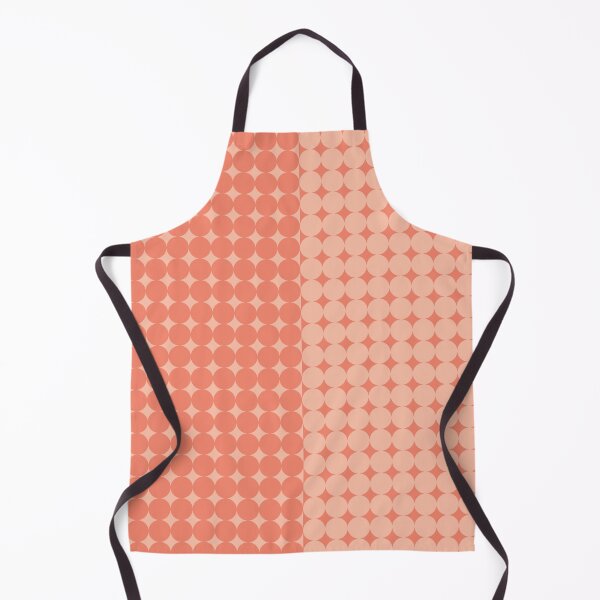 Item preview, Peach orange circle pattern designed and sold by Karf ..