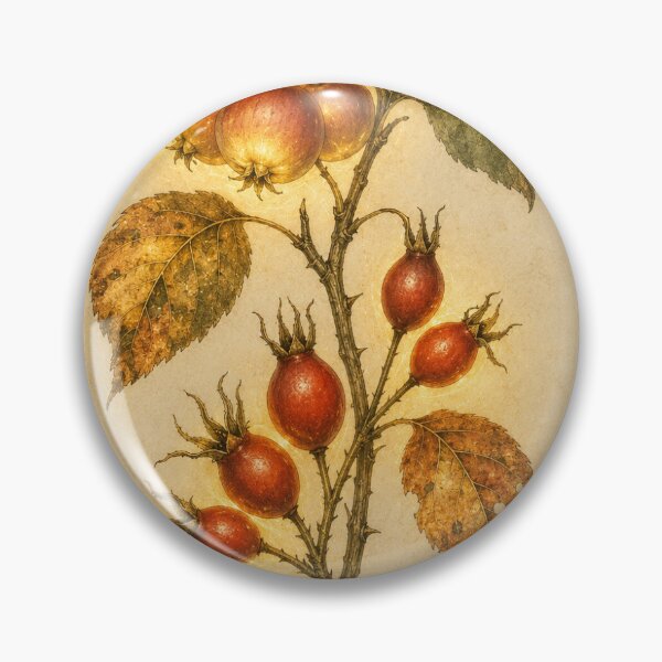 Item preview, Samhain Altar | Crab Apple & Rosehip Botanical Art | Wheel of the Year Gift designed and sold by Brackenlume Studio.