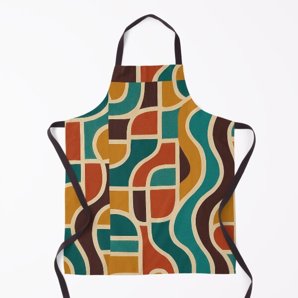 Item preview, Wavy Retro Grid Pattern designed and sold by FreshPixelArt.