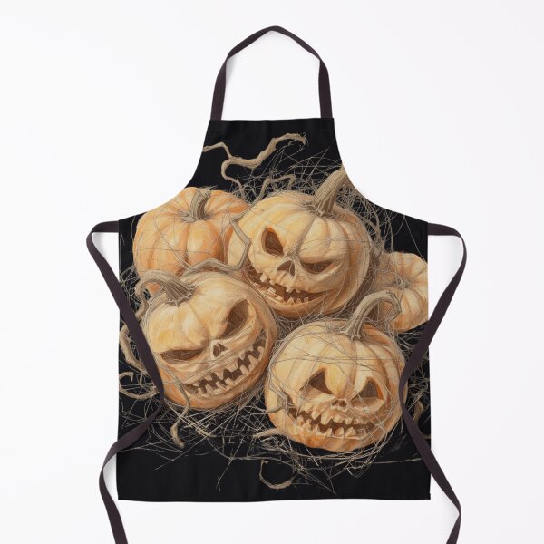 Item preview, Old Stacked Pumpkins – Vintage Halloween with Spider Webs designed and sold by Art70shop.