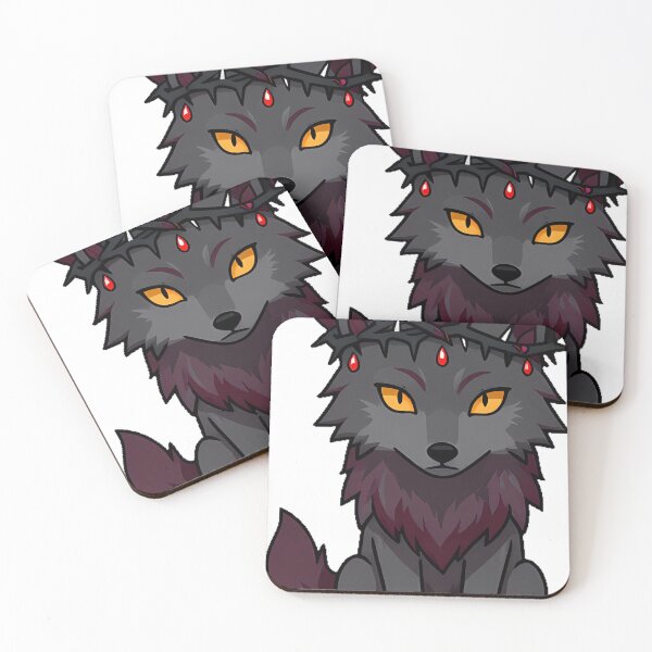 Item preview, Gothic Wolf with Thorn Crown designed and sold by IllumeInk.