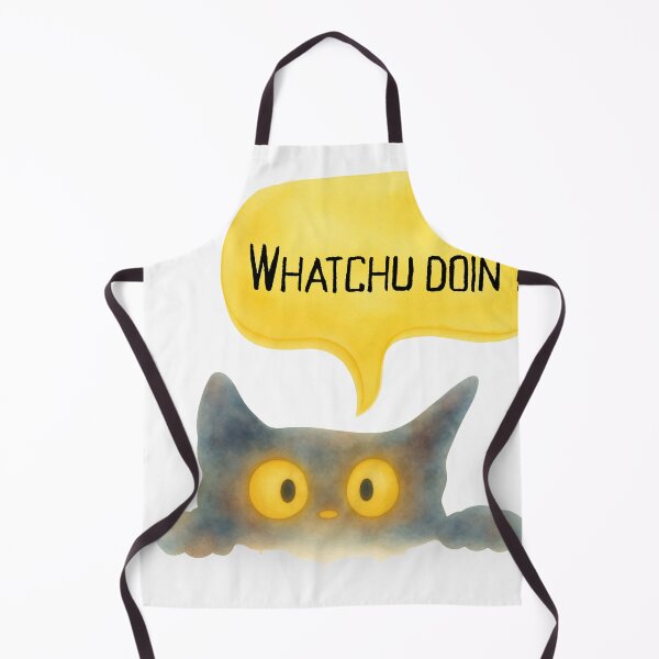 Item preview, Peeking Cat: Whatchu Doin’? designed and sold by SaSi-Creatives.