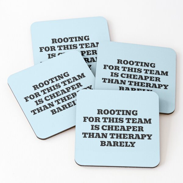 Item preview, Rooting For This Team Is Cheaper Than Therapy… Barely designed and sold by WakeNBake-Tees.