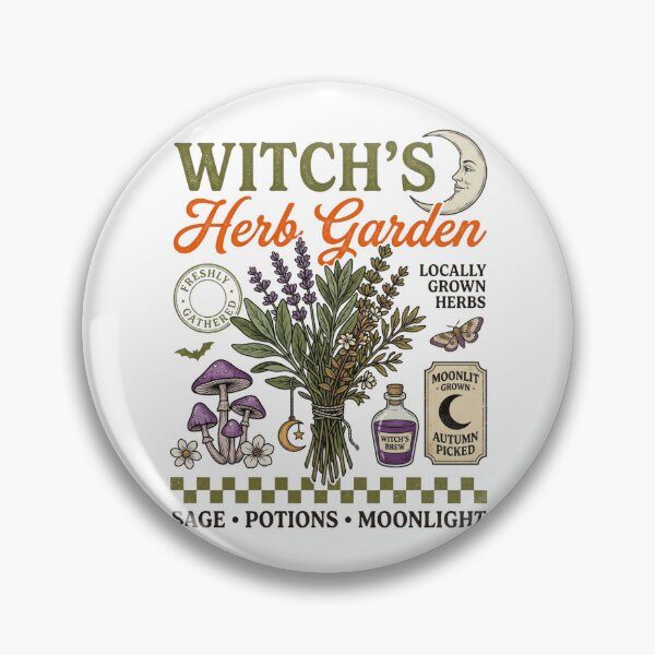 Artikelvorschau, Hexenkräutergarten – Vintage-Botanik – Herbstzauber entworfen und verkauft von raedattia.