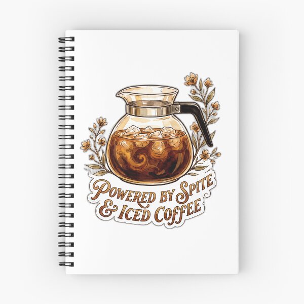 Item preview, Powered By Spite And Iced Coffee Retro Diner designed and sold by ryanguas.