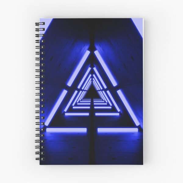 Item preview, Triangular Tunnel & Blue Neon Lights designed and sold by Electric Shock!! Design.
