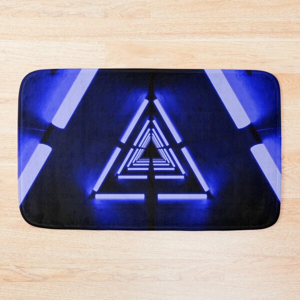 Item preview, Triangular Tunnel & Blue Neon Lights designed and sold by Electric Shock!! Design.