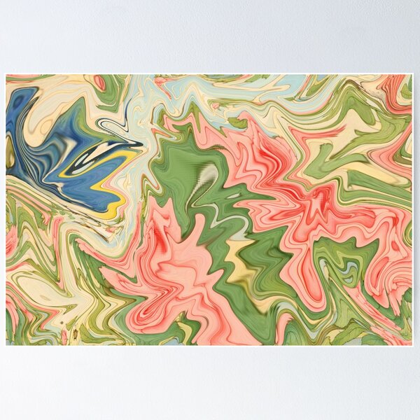 Item preview, Swirling streams of color in the room designed and sold by Sigtrix.