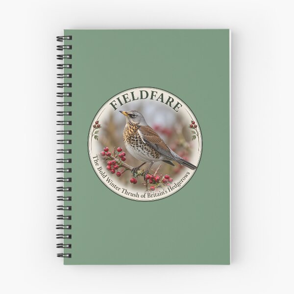 Item preview, FIELDFARE  – The bold winter thrush of Britain's hedgerows designed and sold by The Digital Compass.