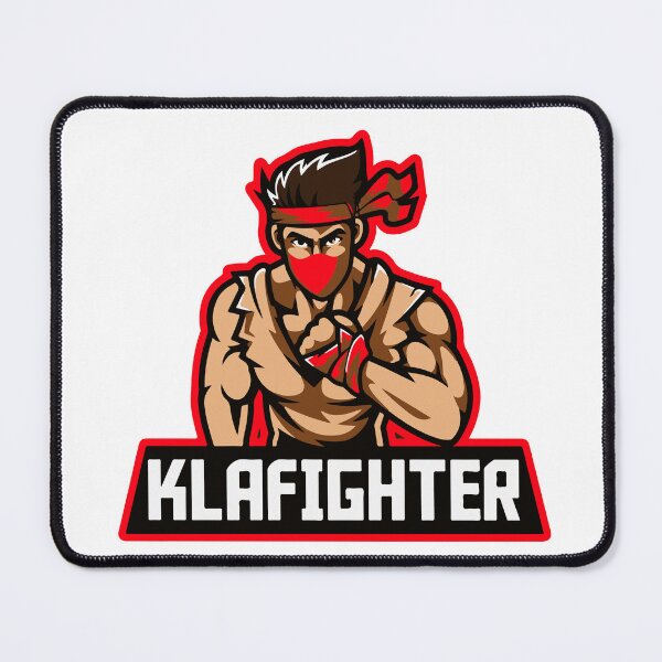 Item preview, KLA Fighter Logo | Aggressive Warrior Gaming Esports Mascot Emblem designed and sold by LeoArt007.