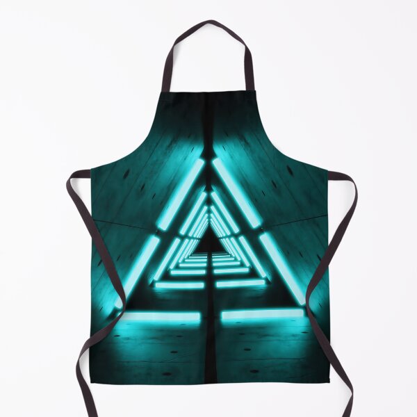 Item preview, Triangular Tunnel & Cyan Neon Lights designed and sold by Electric Shock!! Design.