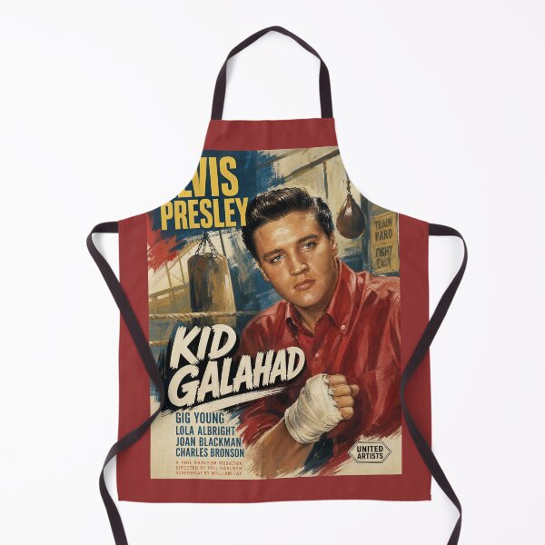 Item preview, Kid Galahad 1962 Vintage Cinema Poster designed and sold by ElvisVintagePosters.