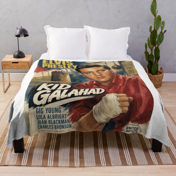 Item preview, Kid Galahad 1962 Vintage Cinema Poster designed and sold by ElvisVintagePosters.