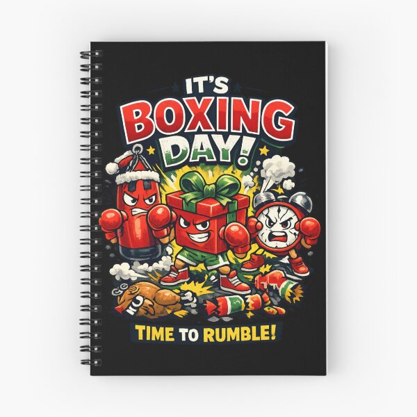 Item preview, It's Boxing Day! Time to Rumble - Funny Holiday Boxing day designed and sold by SidTastic .