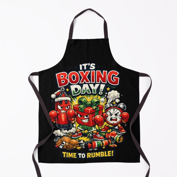 Item preview, It's Boxing Day! Time to Rumble - Funny Holiday Boxing day designed and sold by SidTastic .