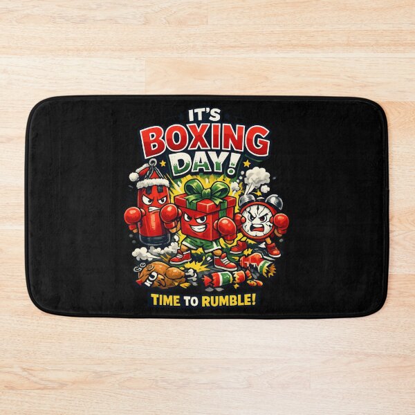 Item preview, It's Boxing Day! Time to Rumble - Funny Holiday Boxing day designed and sold by SidTastic .
