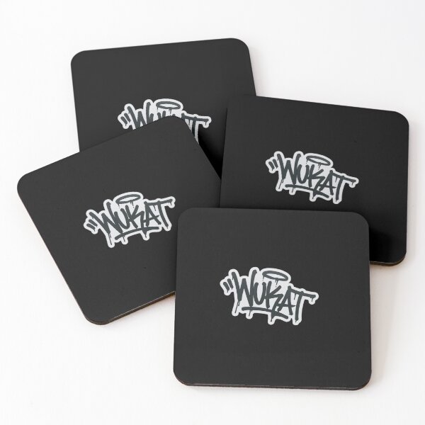 Artikelvorschau, Wukat Graffiti Tag Sticker entworfen und verkauft von rustycatart.