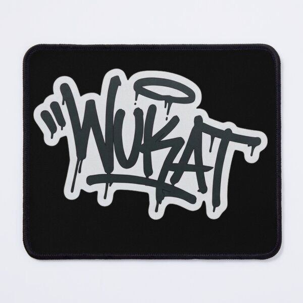 Item preview, Wukat Graffiti Tag Sticker designed and sold by rustycatart.