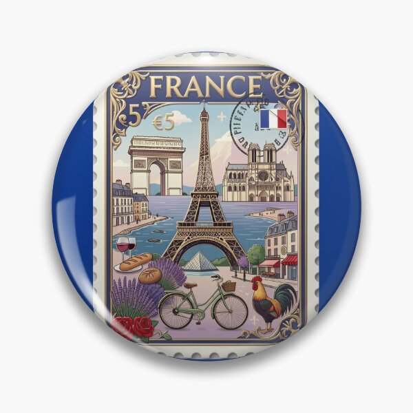 Item preview, France Travel Souvenir designed and sold by rnmdigital.