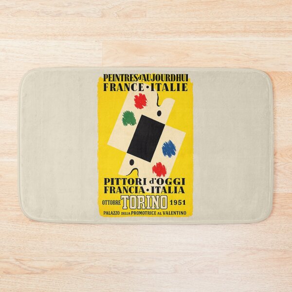 Item preview, Turin French Italian Art Exhibition 1951 - Vintage Poster designed and sold by Torinostalgia.