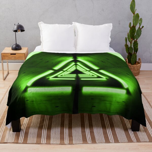 Item preview, Triangular Tunnel & Green Neon Lights designed and sold by Electric Shock!! Design.