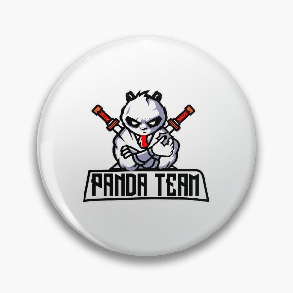 Item preview, Panda Team Logo with Sword | Warrior Panda Gaming Esports Mascot Emblem designed and sold by LeoArt007.