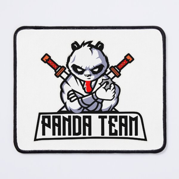 Item preview, Panda Team Logo with Sword | Warrior Panda Gaming Esports Mascot Emblem designed and sold by LeoArt007.