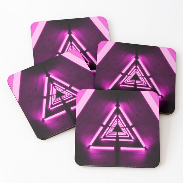 Item preview, Triangular Tunnel & Magenta Neon Lights designed and sold by Electric Shock!! Design.