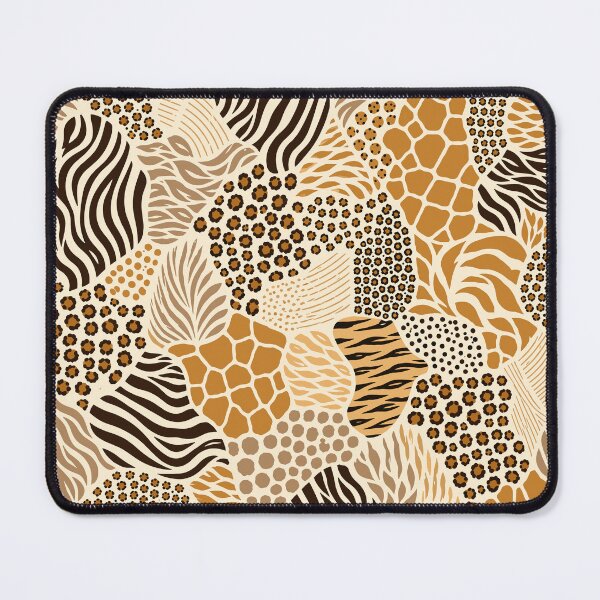 Item preview, Safari Animal Print Patchwork Pattern designed and sold by WildlifeInc.
