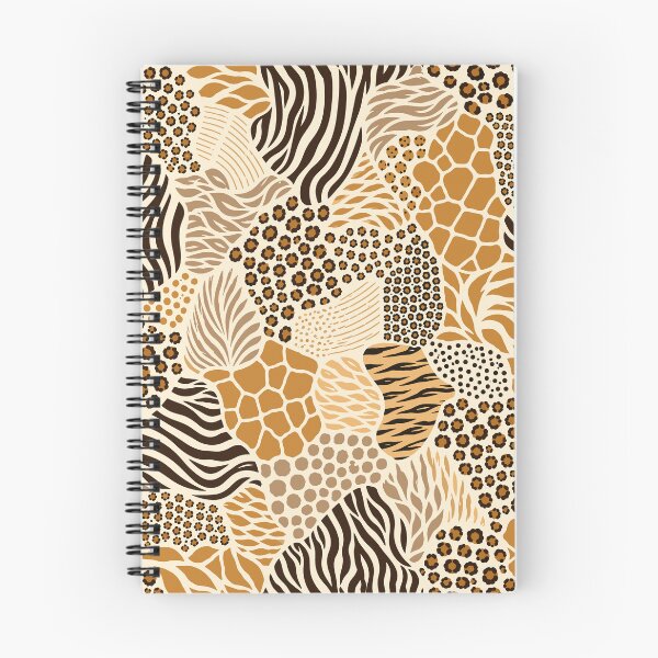 Item preview, Safari Animal Print Patchwork Pattern designed and sold by WildlifeInc.