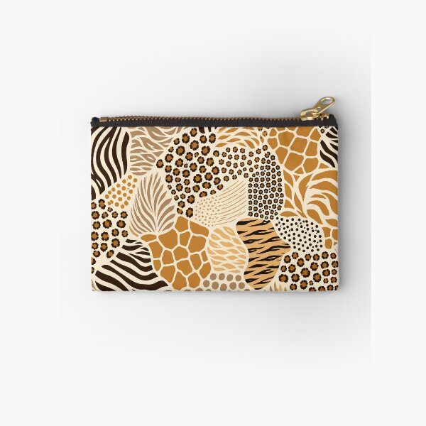Item preview, Safari Animal Print Patchwork Pattern designed and sold by WildlifeInc.