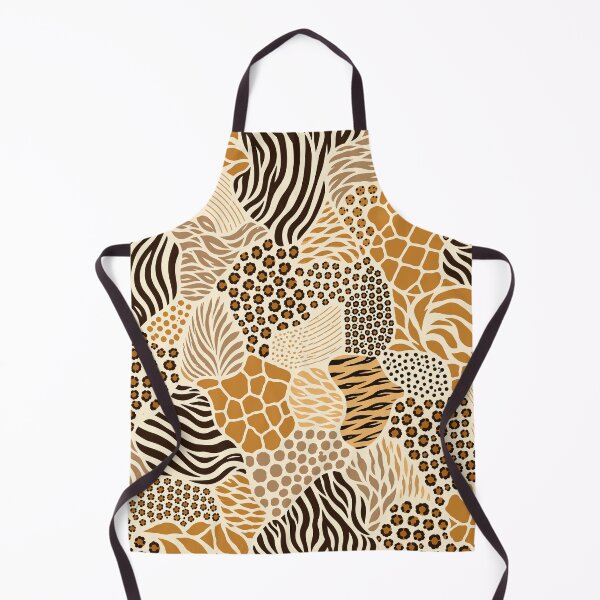 Item preview, Safari Animal Print Patchwork Pattern designed and sold by WildlifeInc.