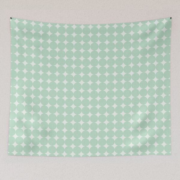 Item preview, Mint green circle pattern designed and sold by Karf  ..